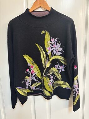 Anthropologie Maeve Carys Mock- Neck Sweater size S